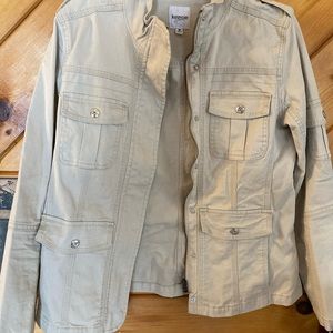 Kensie jeans tan jacket
